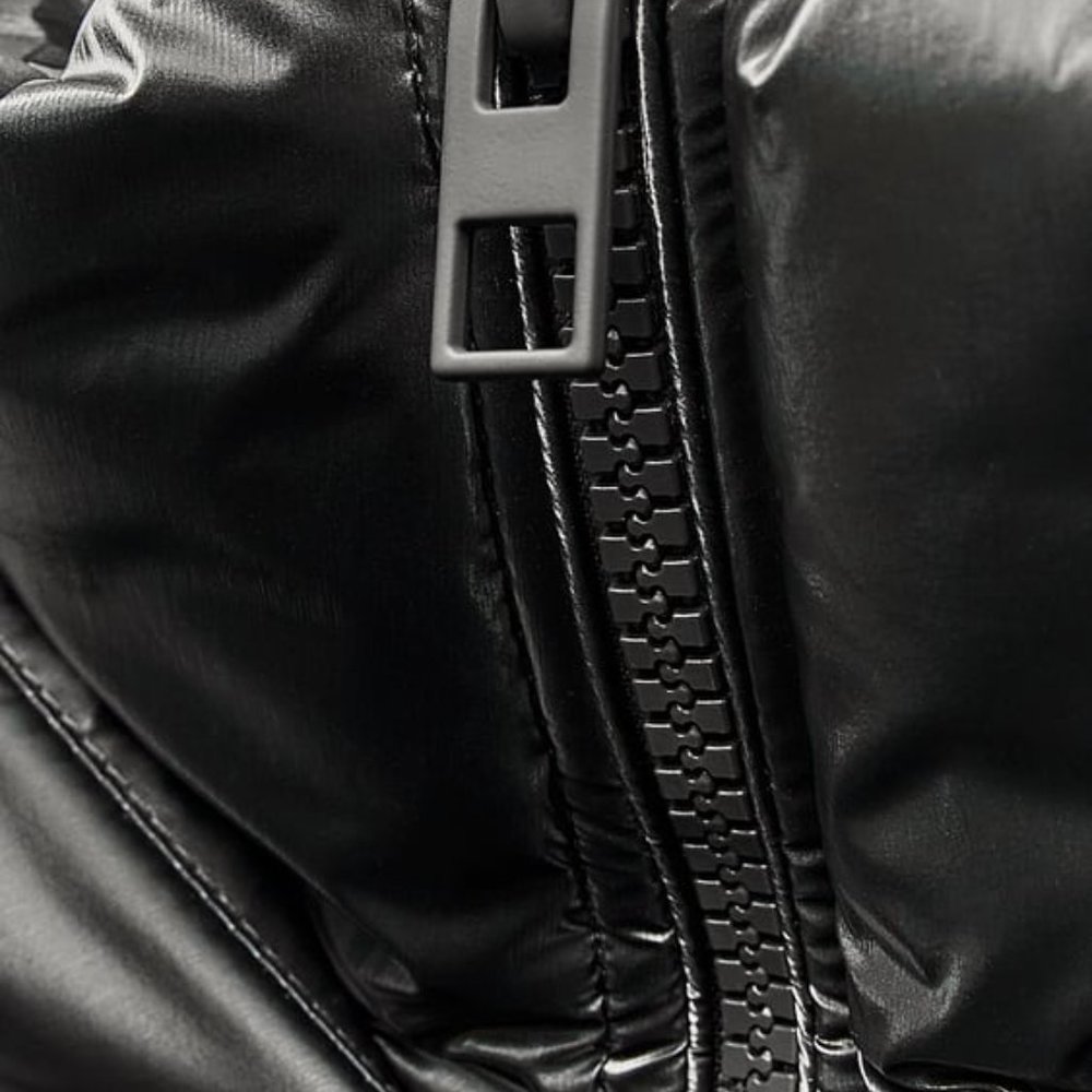 METALLIC FINISH PUFFER ANORAK - Picture 7 of 8